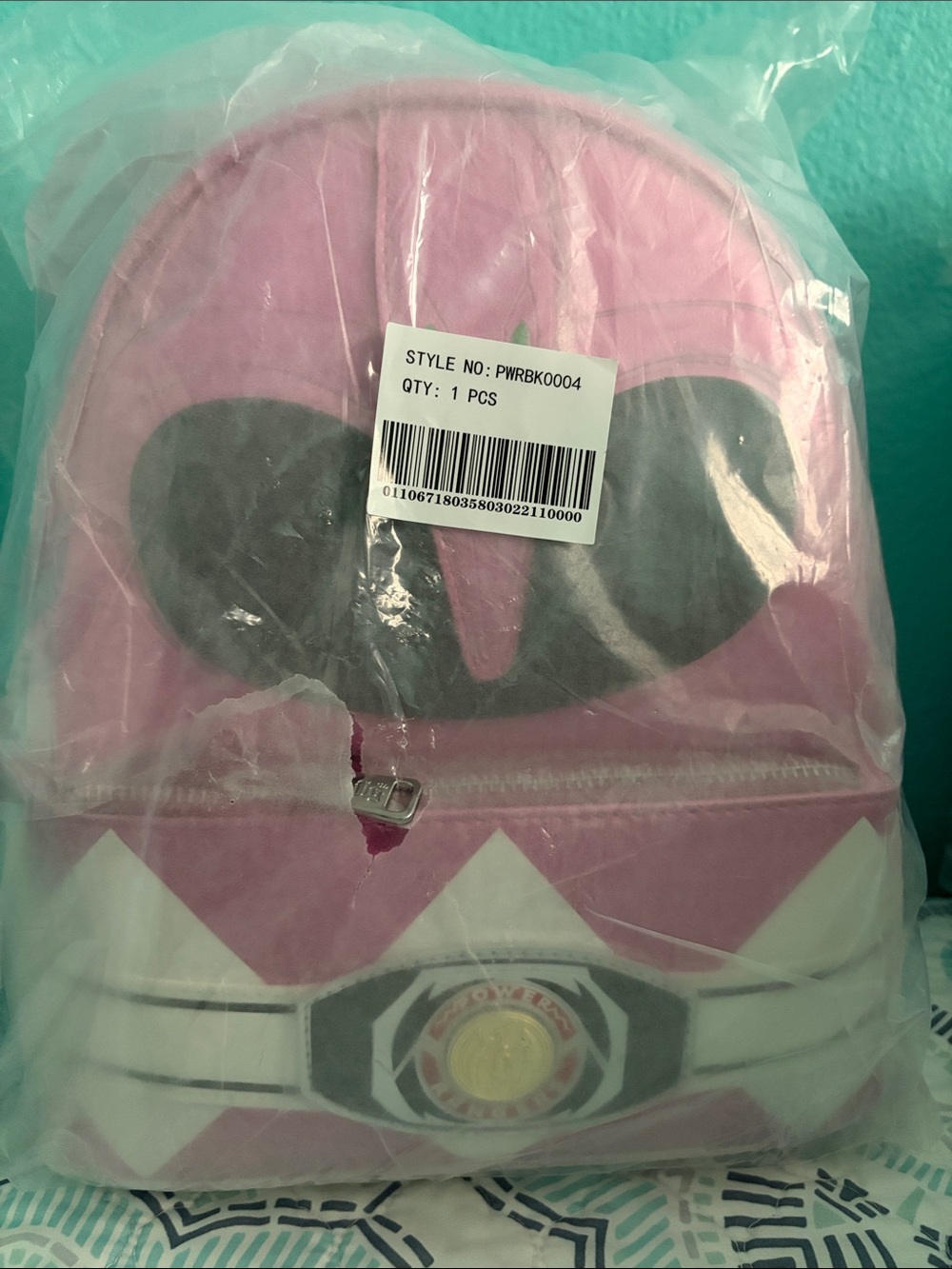 Factory Wrapped NWT Pink Power Ranger Loungefly Backpack